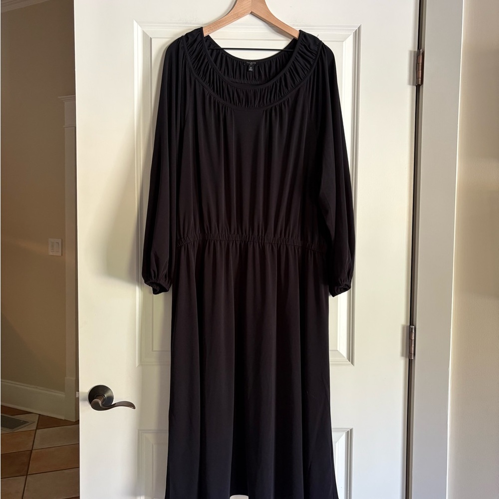 Talbots Black Women’s Long Sleeve Dress